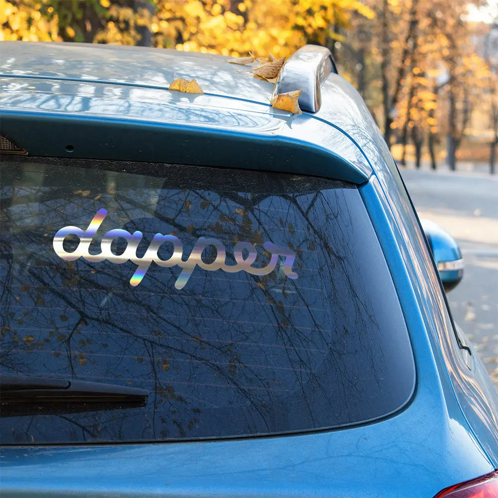Dapper Autoaufkleber – Stylischer Szene-Sticker | Vinyl, 17 Farben & Größen PlotterStickers
