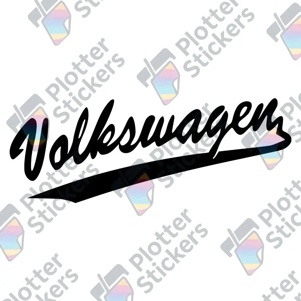 Volkswagen Autoaufkleber – Vinyl Sticker | 17 Farben & Größen PlotterStickers