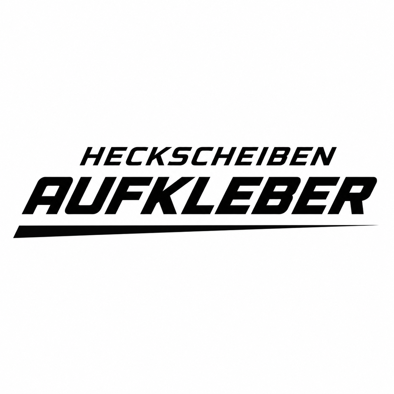 Heckscheiben-Aufkleber