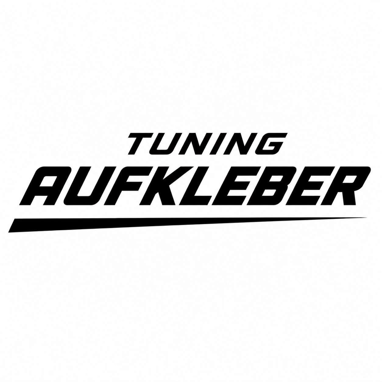 Tuning-Aufkleber