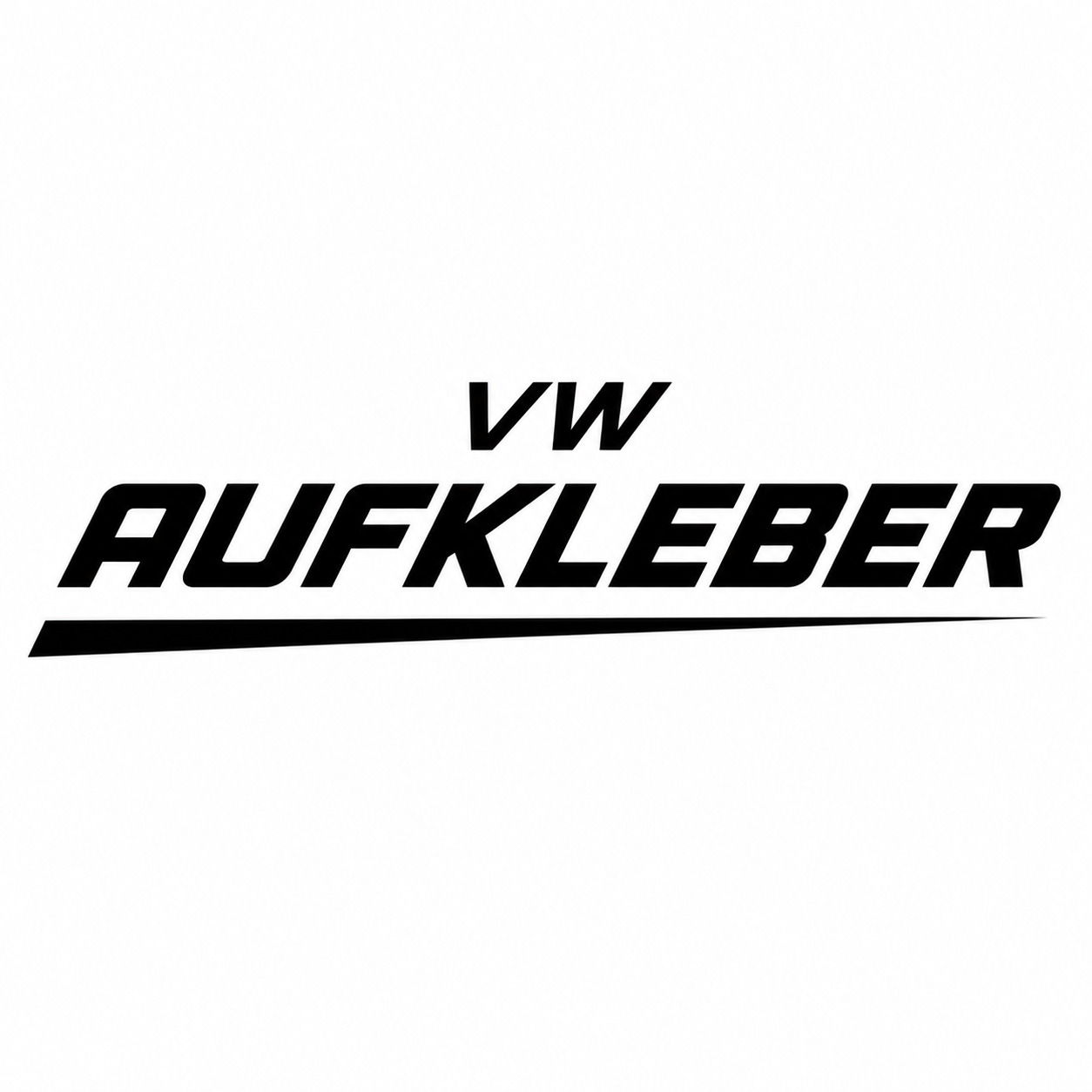 VW Aufkleber