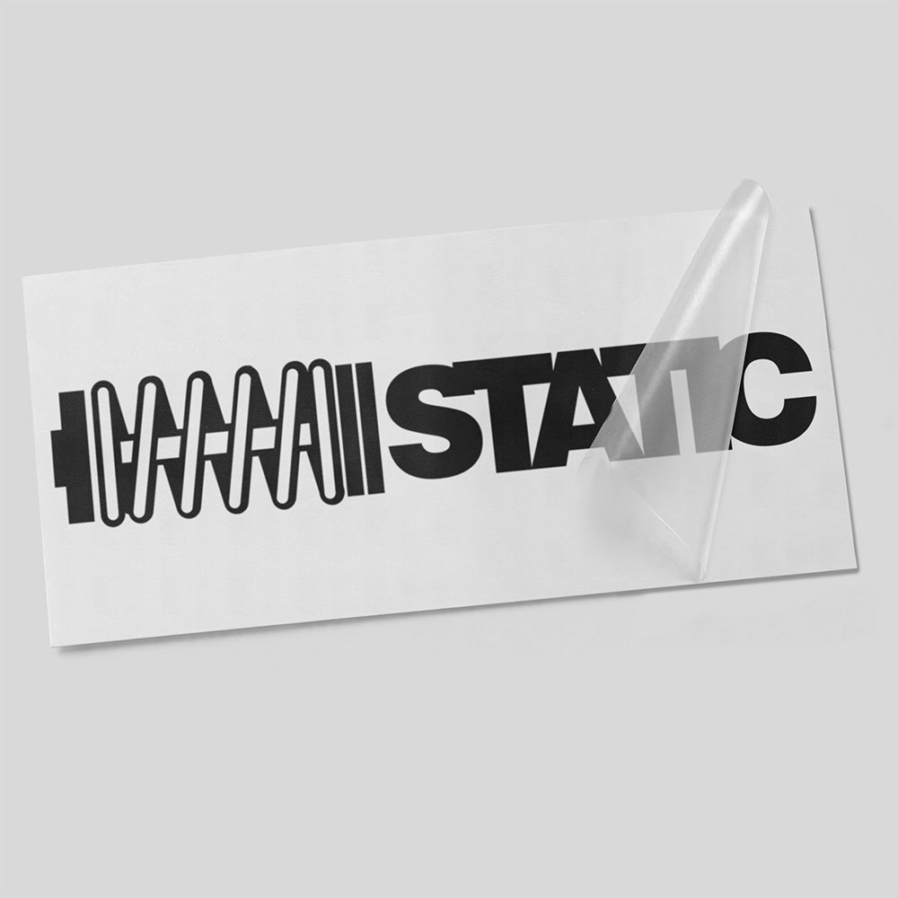 Static Autoaufkleber – Wetterfester Tuning Sticker aus Vinyl