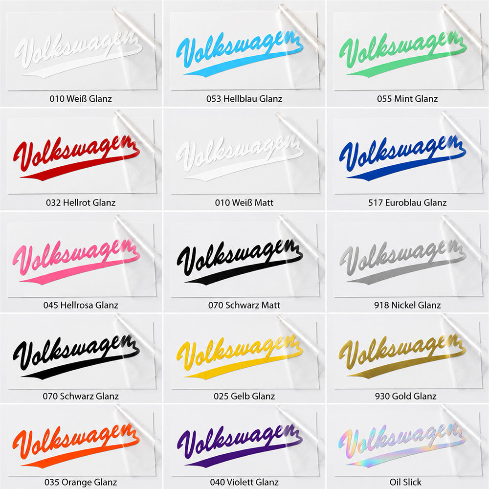 Autoaufkleber – geeignet für Volkswagen – Vinyl Sticker