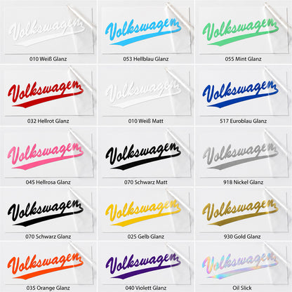 Autoaufkleber – geeignet für Volkswagen – Vinyl Sticker
