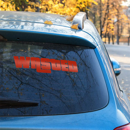 Wasted Autoaufkleber – GTA Sticker | Vinyl, 17 Farben & Größen PlotterStickers