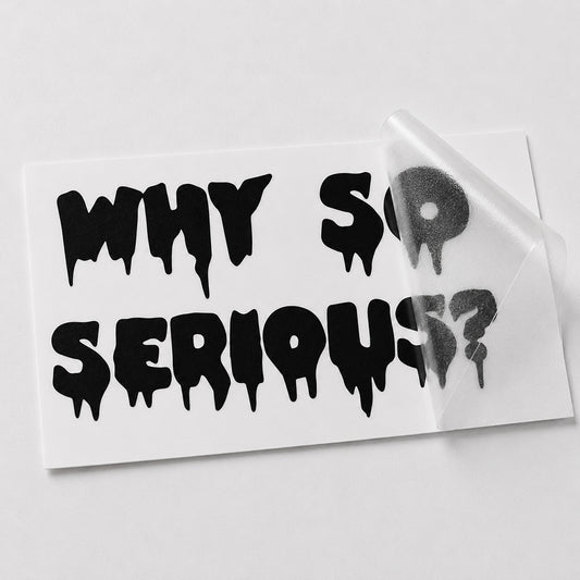 Why so Serious Autoaufkleber – Wetterfester Tuning Sticker aus Vinyl