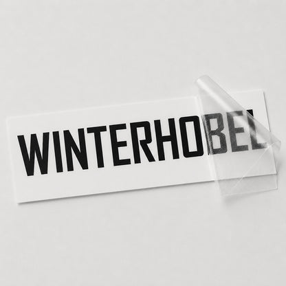 Winterhobel Autoaufkleber – Lustiger Sticker für Winterautos | Vinyl, 17 Farben & Größen PlotterStickers