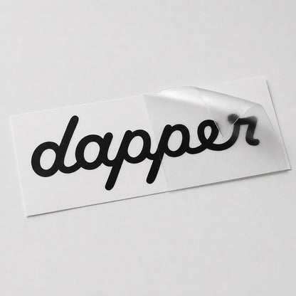 Dapper Autoaufkleber – Stylischer Szene-Sticker | Vinyl, 17 Farben & Größen PlotterStickers