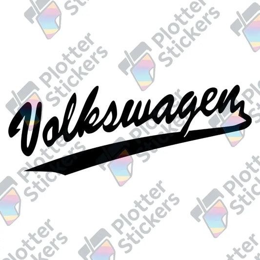 Volkswagen Autoaufkleber – Vinyl Sticker | 17 Farben & Größen PlotterStickers